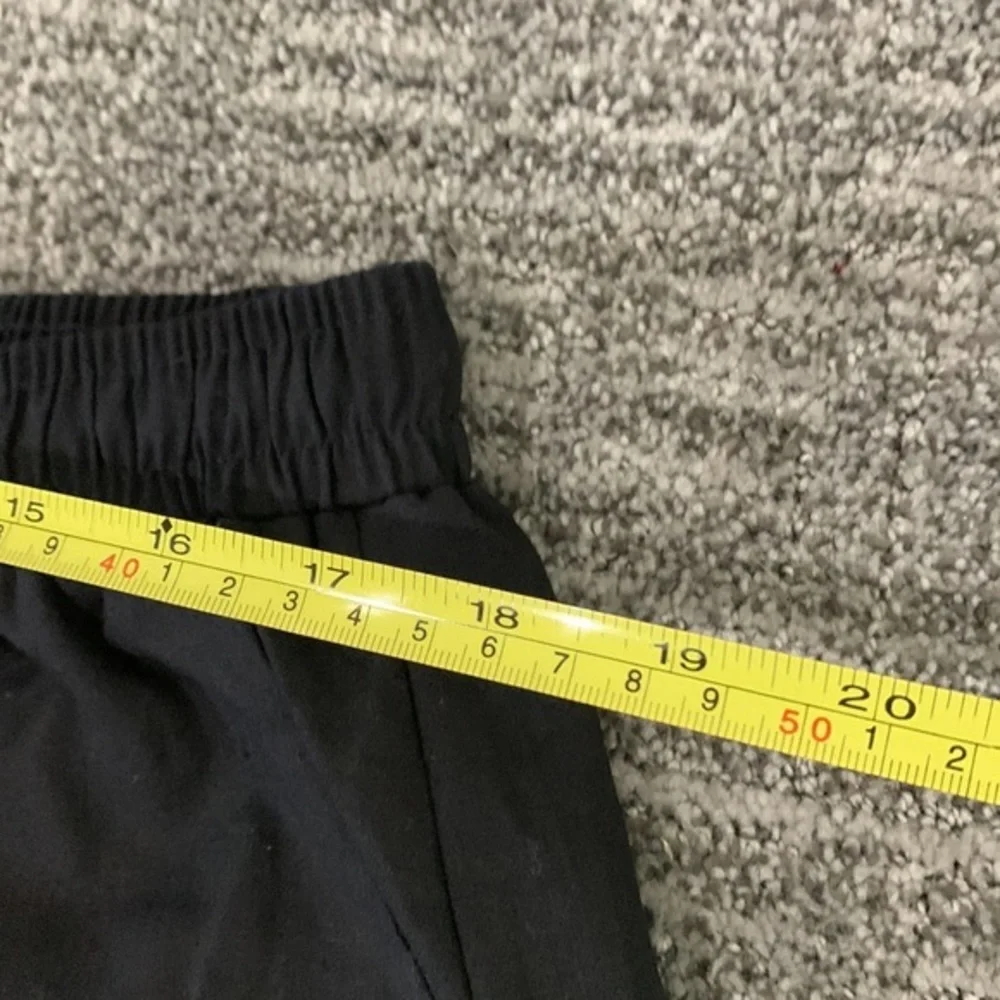 NWT Black Drawstring Slacks Two Back Pockets Two‎ Side Pockets Size 3XL